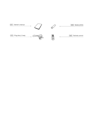 Accessory section parts