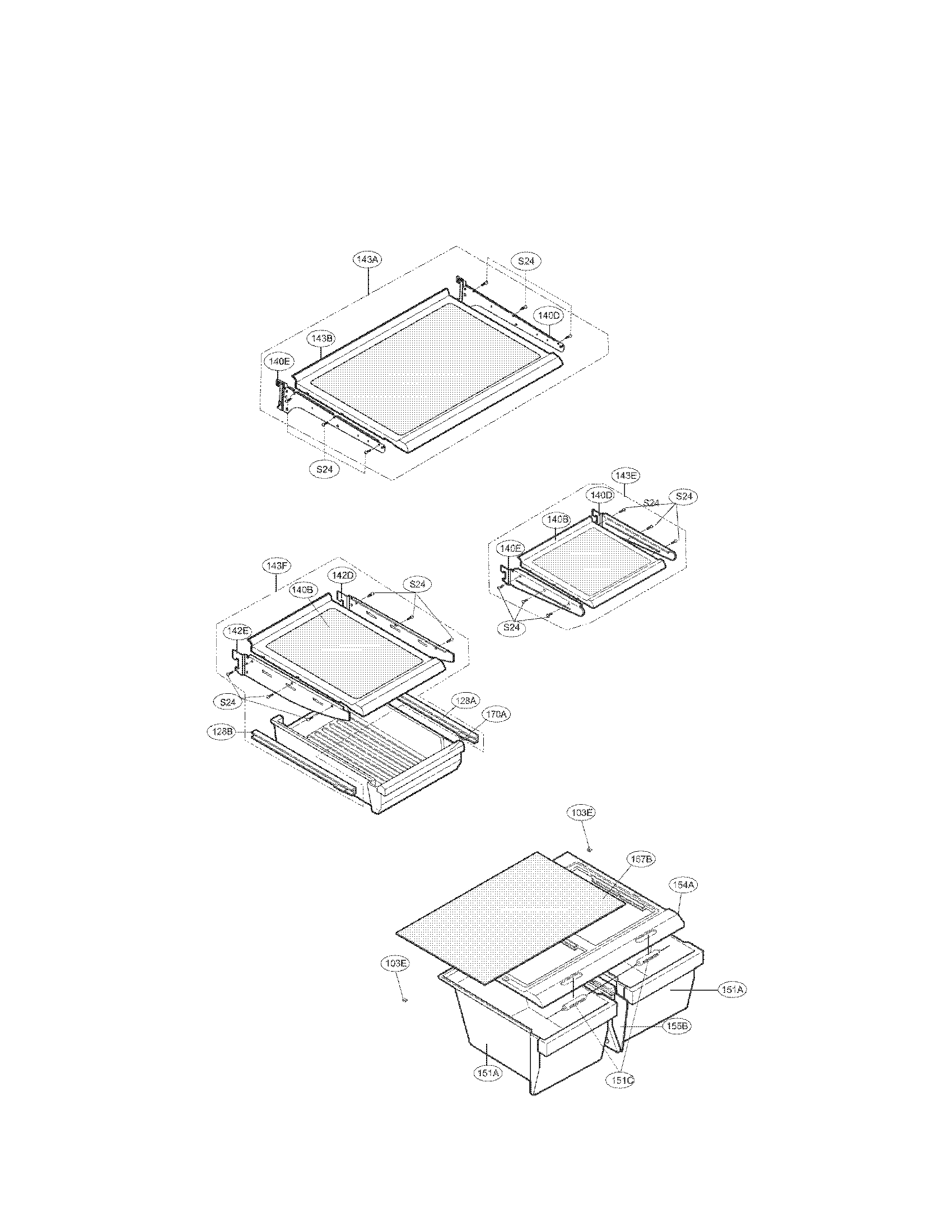 Refrigerator parts