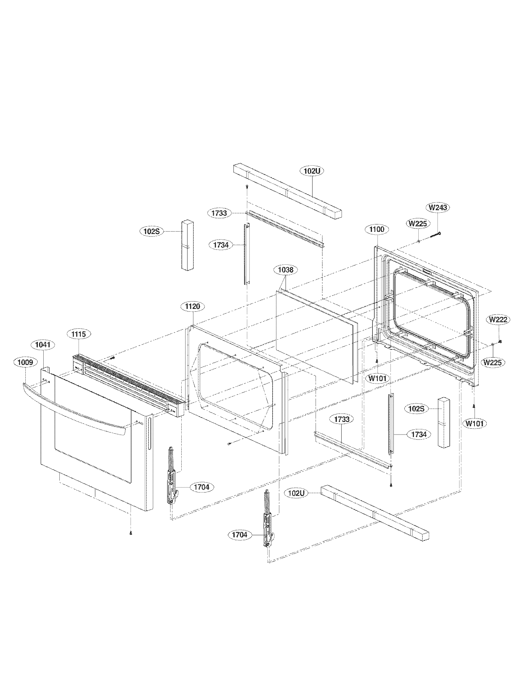 LOWER DOOR PARTS