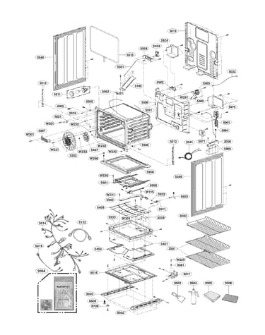 Lower cavity part