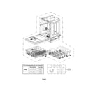 LG LDS5540WW exploded view parts diagram