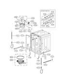 Tub assembly parts