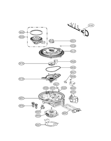 Sump assembly part