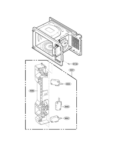 Latch board parts