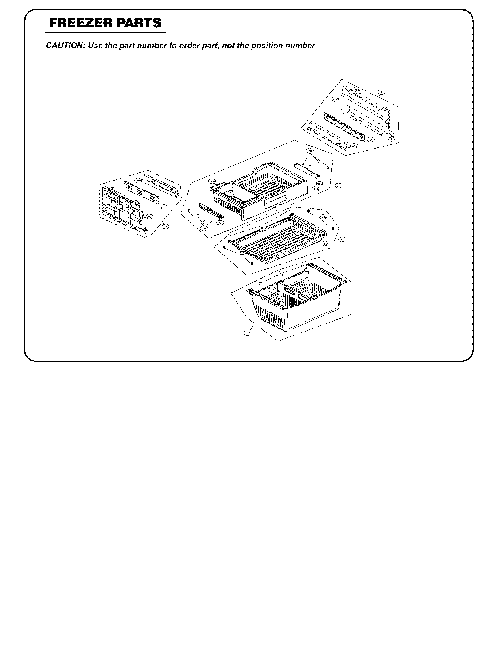 Freezer parts