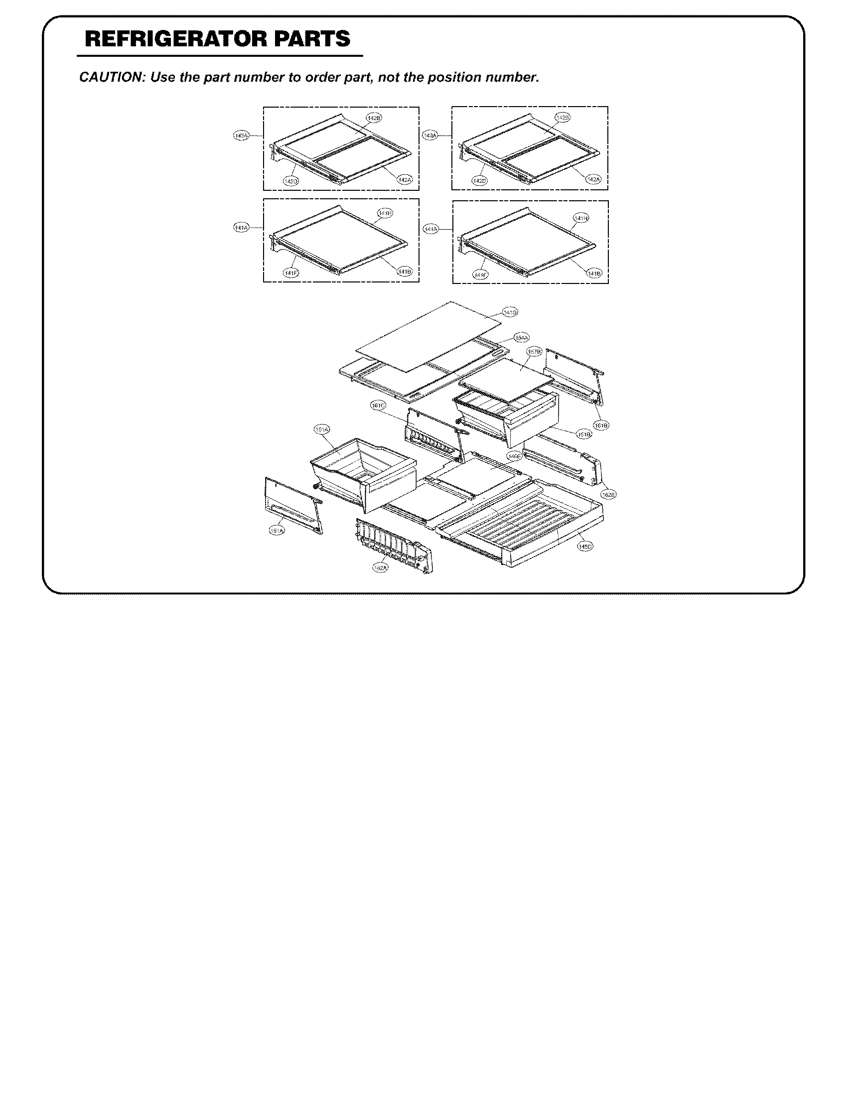 Refrigerator parts