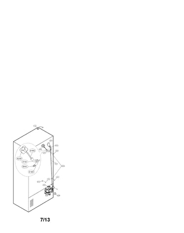 Valve and water tube parts