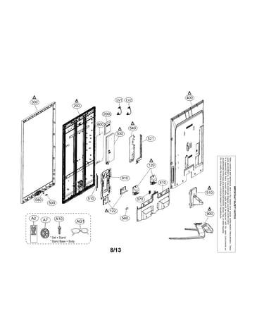 Exploded view parts