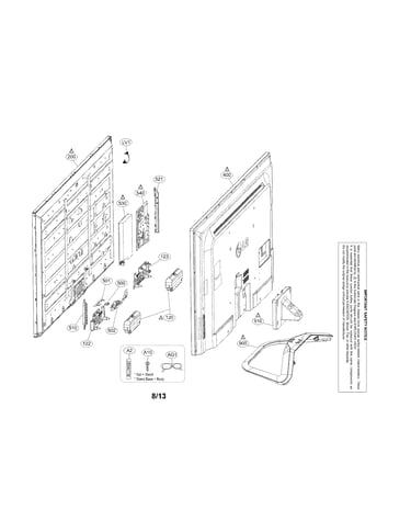 Exploded view parts