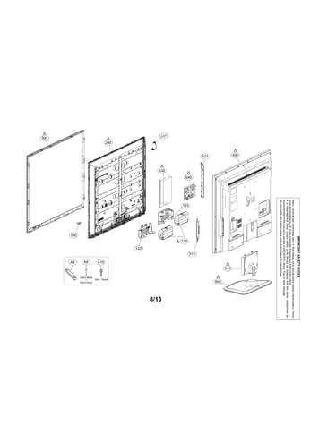 Exploded view parts