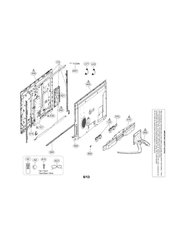 Exploded view parts