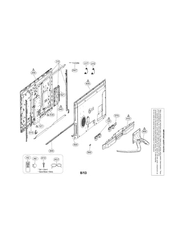 Exploded view parts