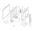 LG 50LN5400UABUSJLHR exploded view parts diagram