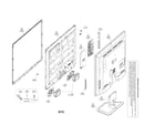 LG 50LN5400UABUSYLJR exploded view parts diagram