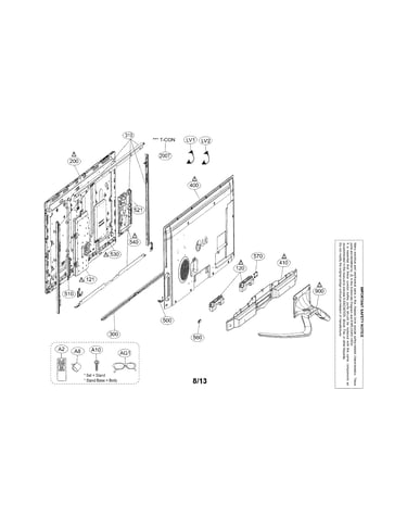 Exploded view parts