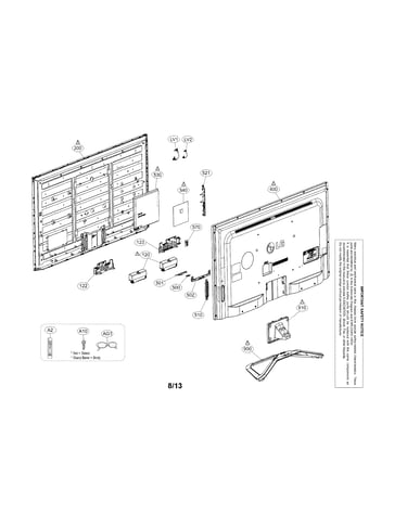 Exploded view parts