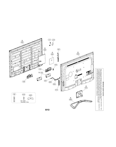 Exploded view parts