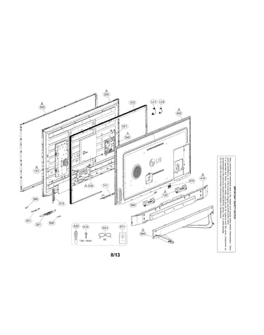 Exploded view parts