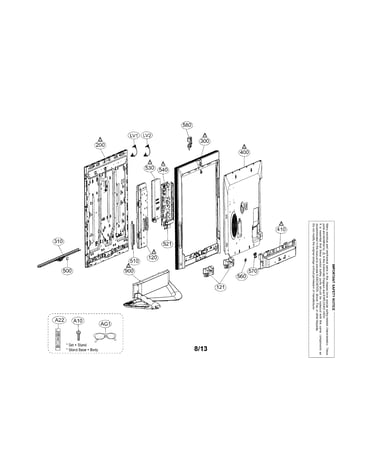 Exploded view parts