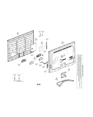 Exploded view parts