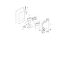Kenmore Elite 79571062010 ice maker and ice bin parts diagram