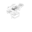 Kenmore Elite 79571063010 freezer parts diagram