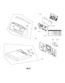 Control panel and plate assembly parts