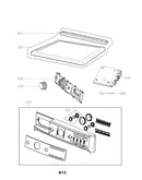 Control panel and plate assembly parts