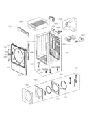 Cabinet and door assembly parts