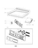 Control panel and plate assembly parts