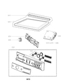 Control panel and plate assembly parts