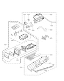 Panel drawer and guide assembly parts