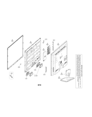 Exploded view parts