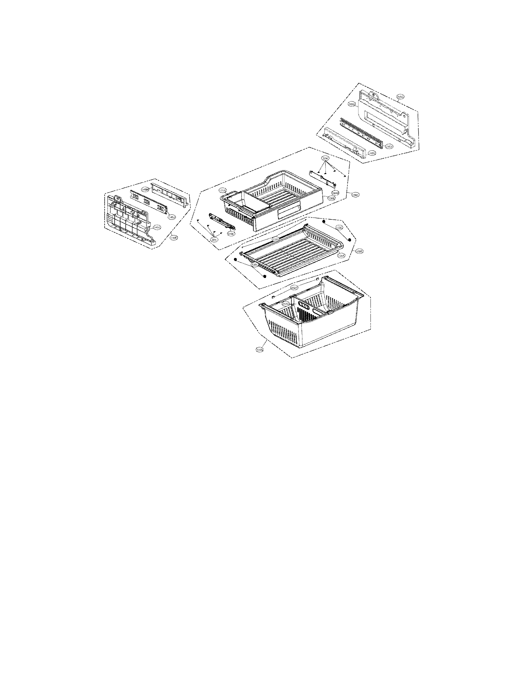 Freezer parts