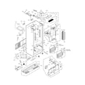 Kenmore Elite 79572053316 case parts diagram