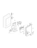 Ice maker and ice bank parts