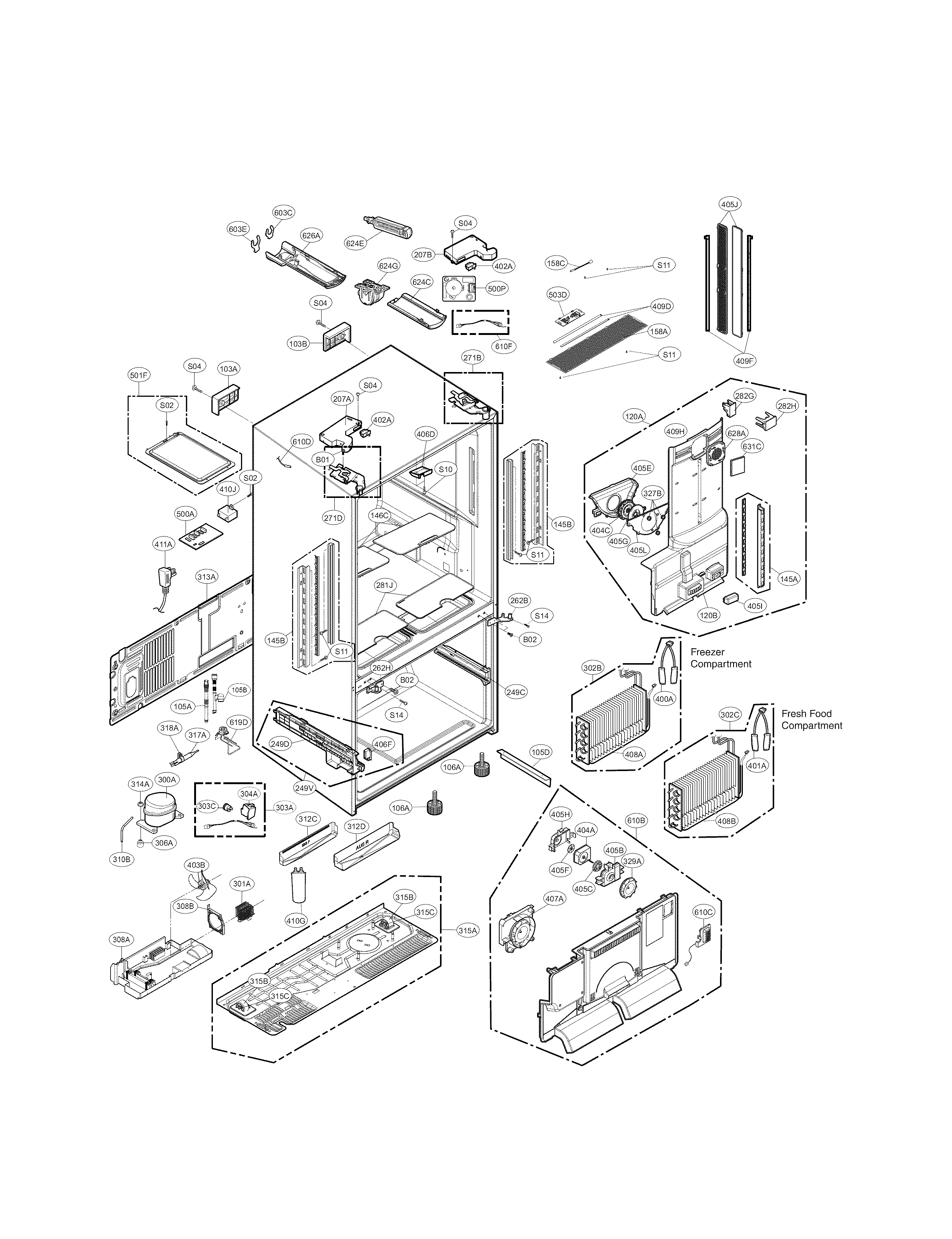 Case parts