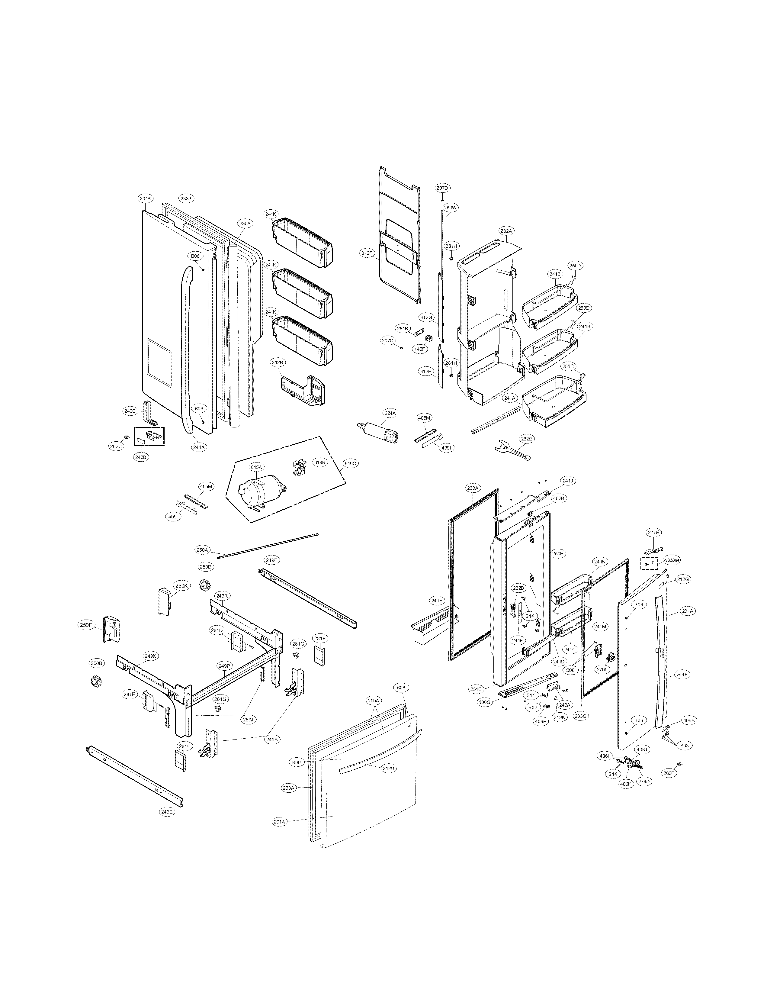 Door parts