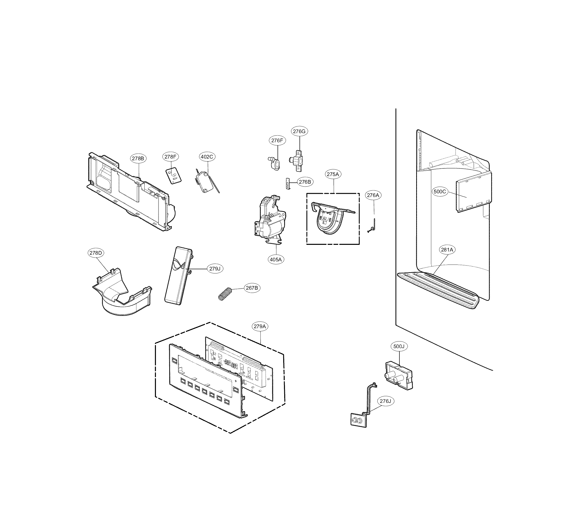 Dispenser parts