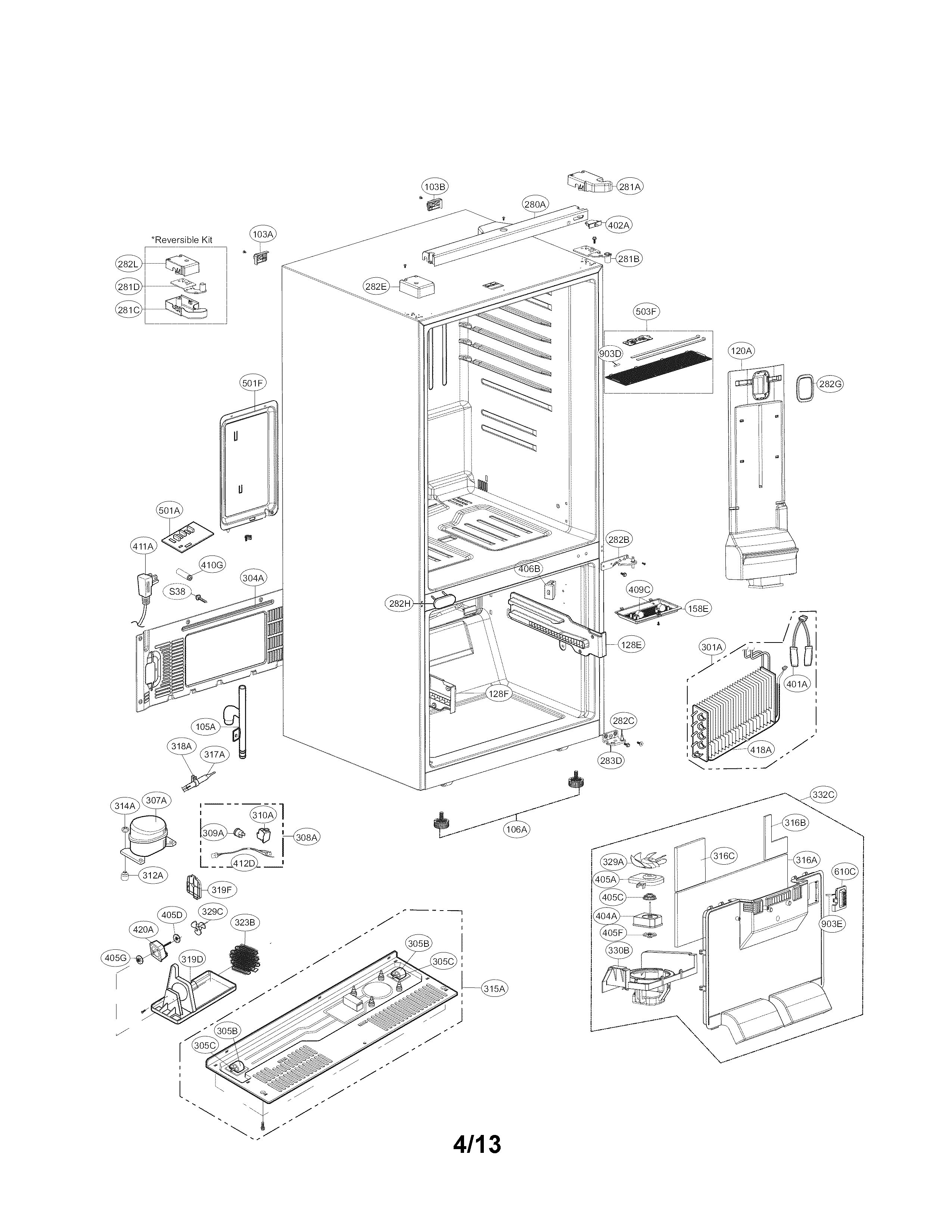 Case parts