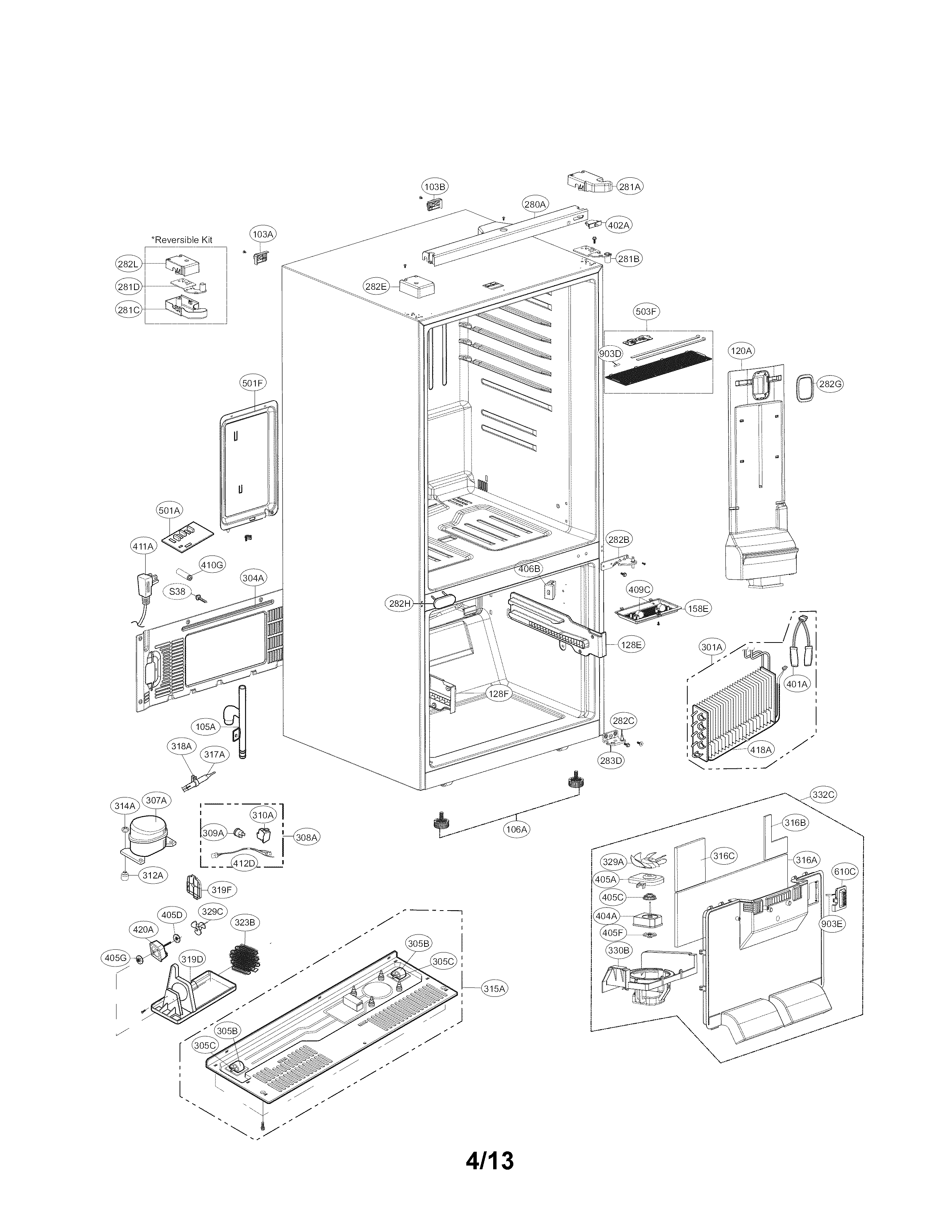Case parts