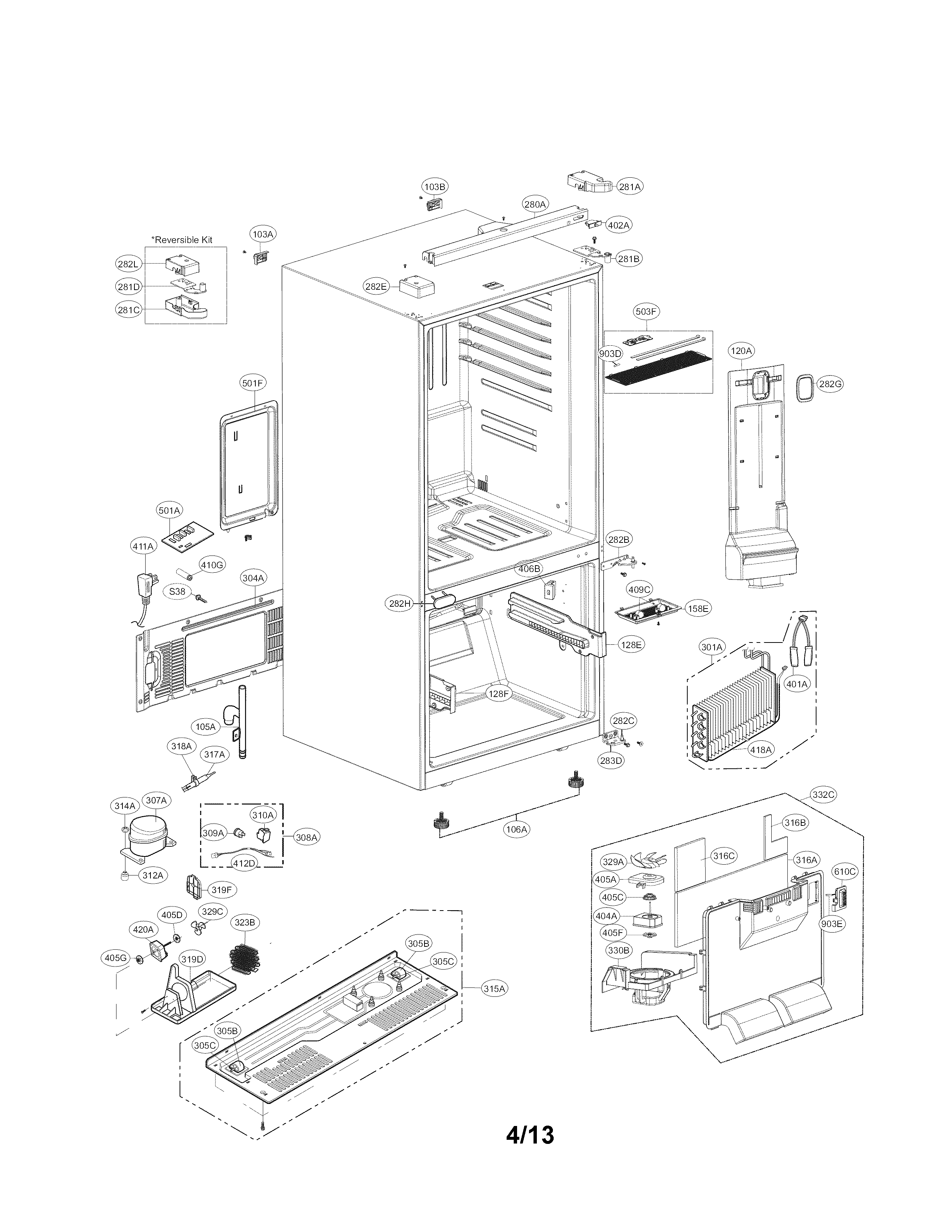 Case parts