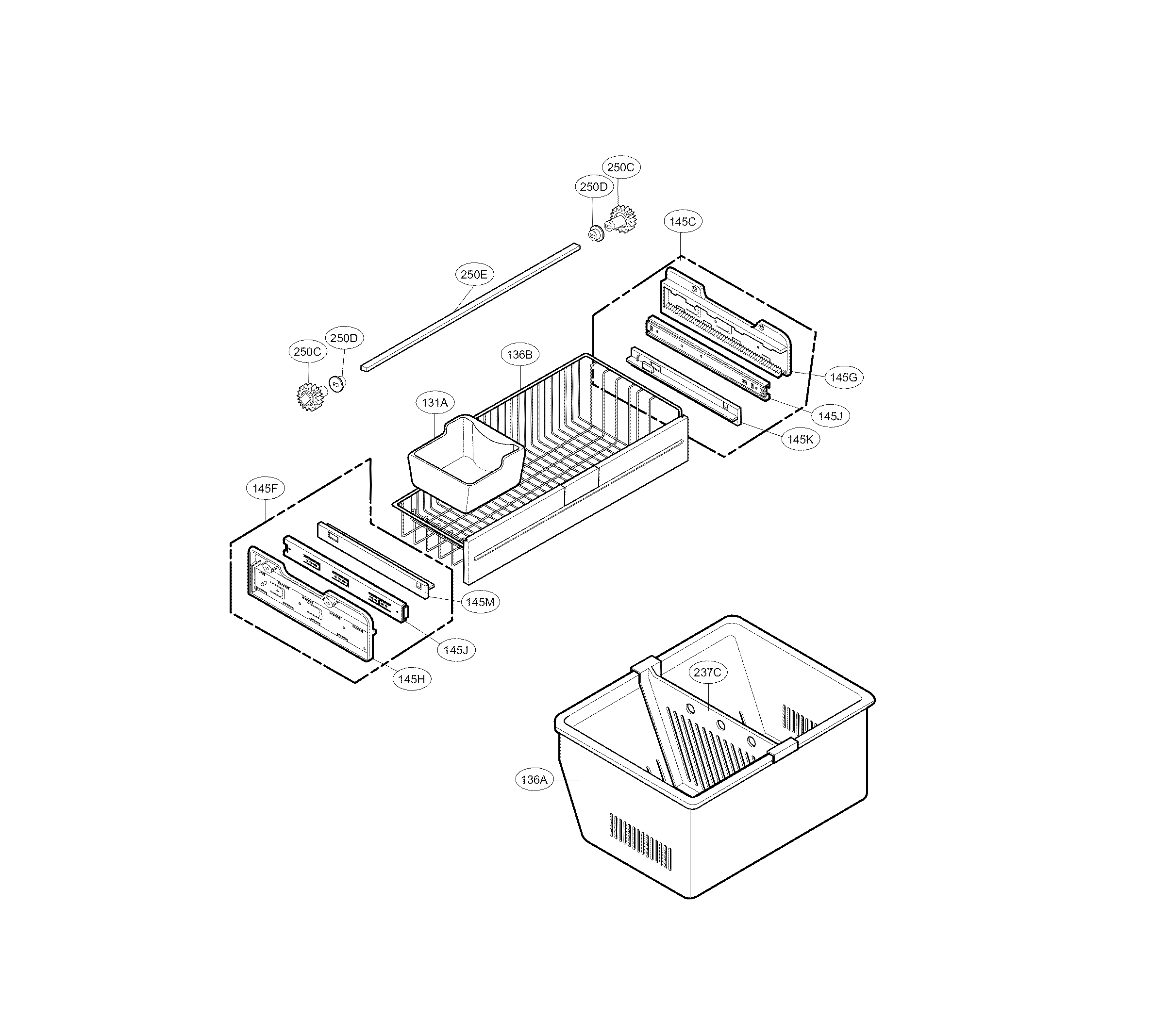 Freezer parts