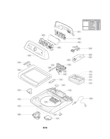Top cover parts