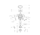Kenmore Elite 79631623310 tub assembly parts diagram
