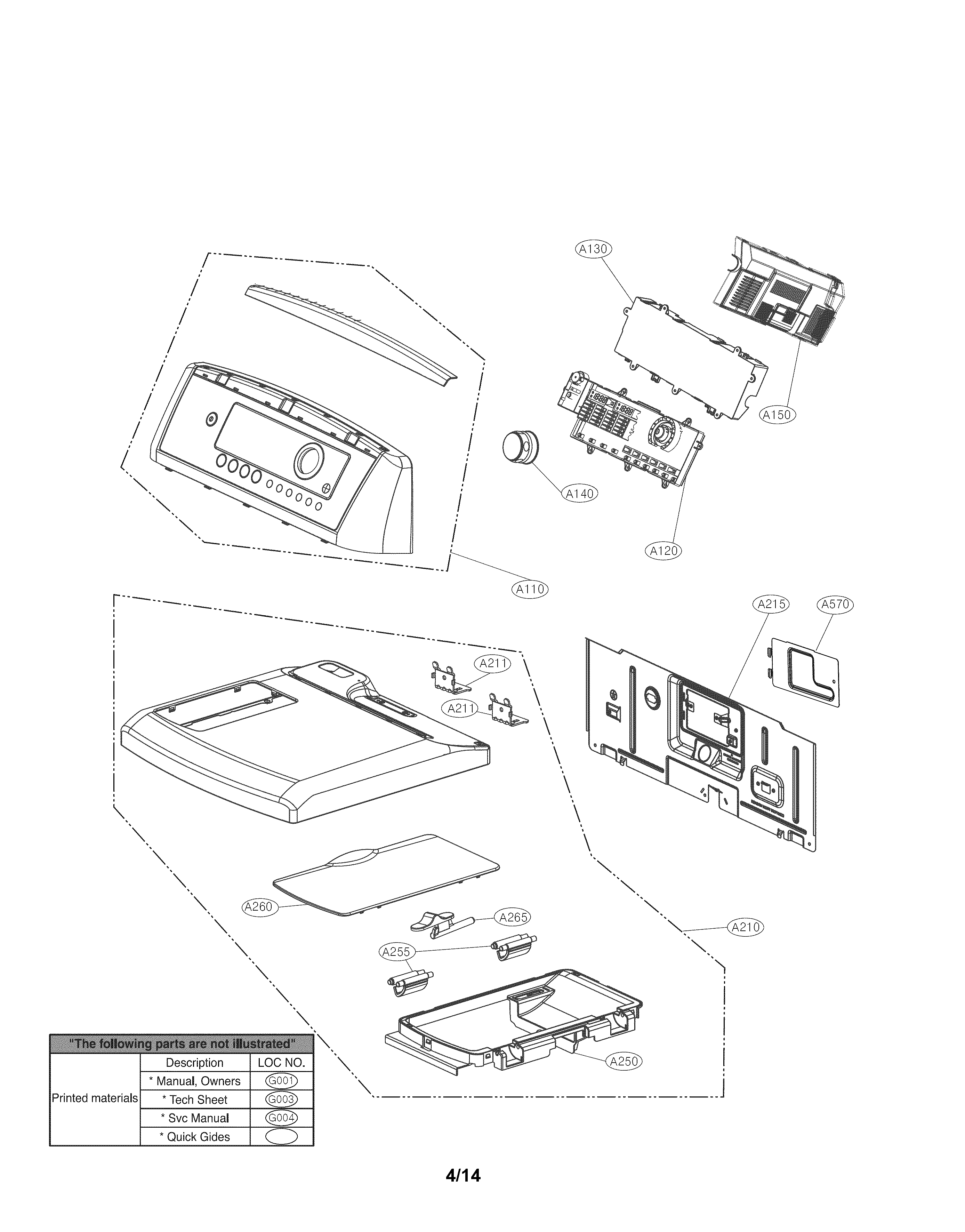 CONTROL PANEL PARTS