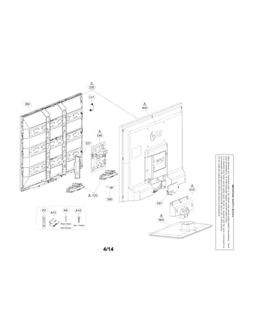 Exploded view parts