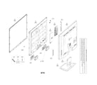 LG 47LN5200 exploded view parts diagram