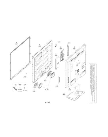 Exploded view parts