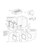 Cabinet and door parts